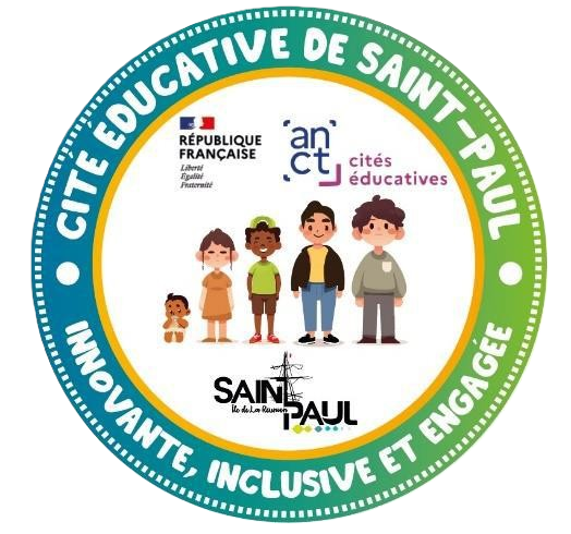 Logo Cité Éducative de Saint-Paul